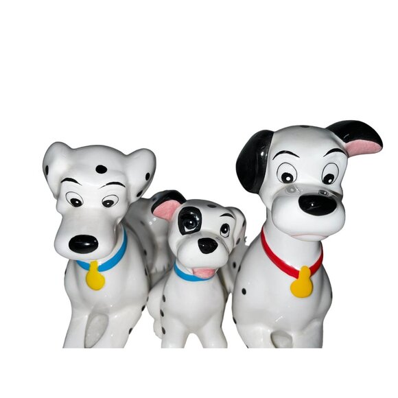 Vintage Disney 101 Dalmations Used Set of 3 Ceramic - Picture 4 of 16